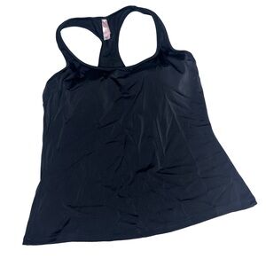 Victorias Secret Black Sports Bra Racerback Tank Size M